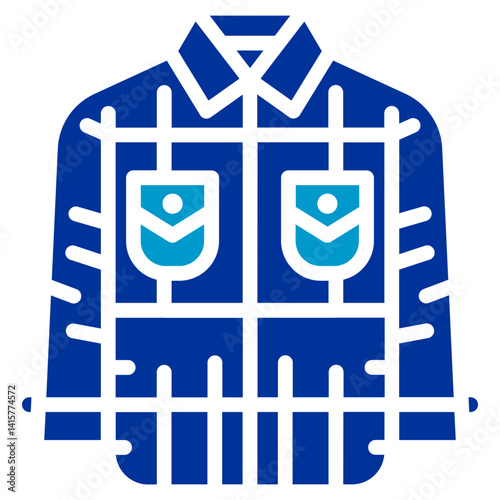 Flannel Shirt Icon