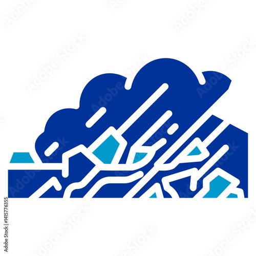 Debris Flow Icon