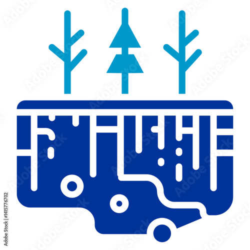 Permafrost Thaw Icon