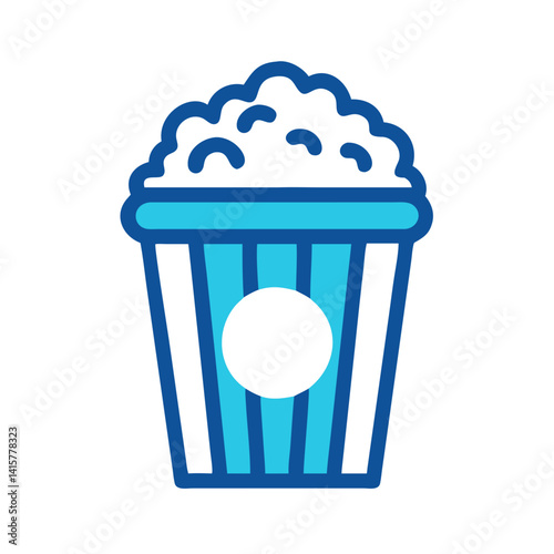  Popcorn Bucket Icon for Movies