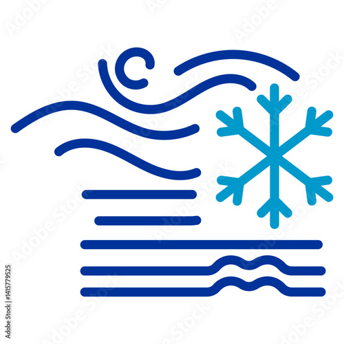 Blizzard Vector Icon