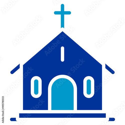 Chapel Windows Vector Icon