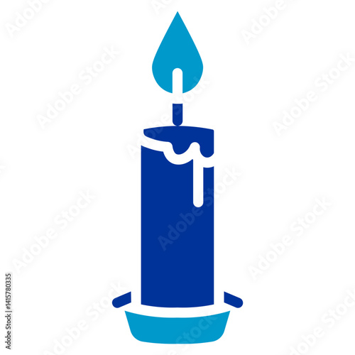 Candlelight Vigil Vector Icon
