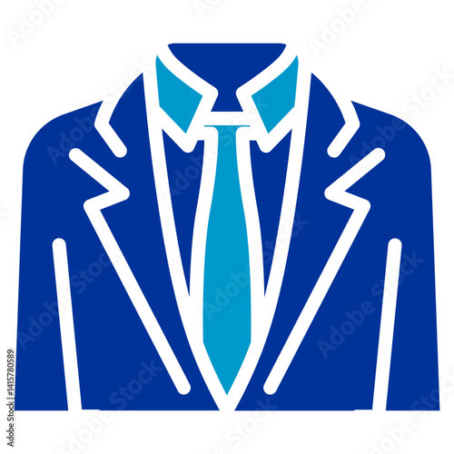 Funeral Suit Vector Icon