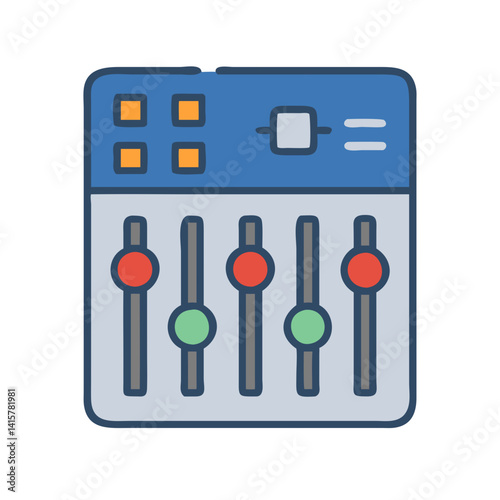  Sound Mixing Icon for Audio Production