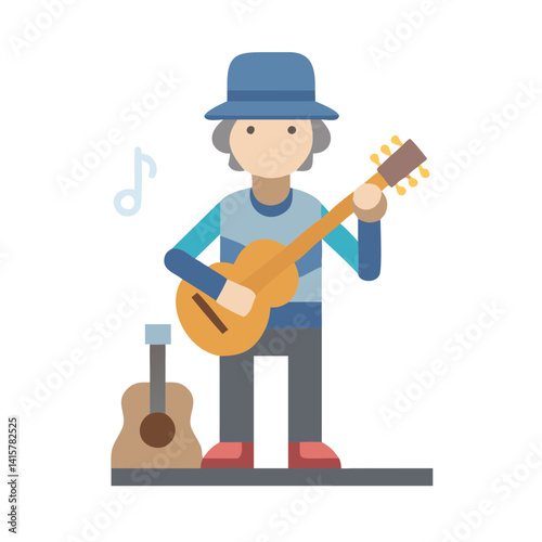  Icon for Musicians Performing on Streets