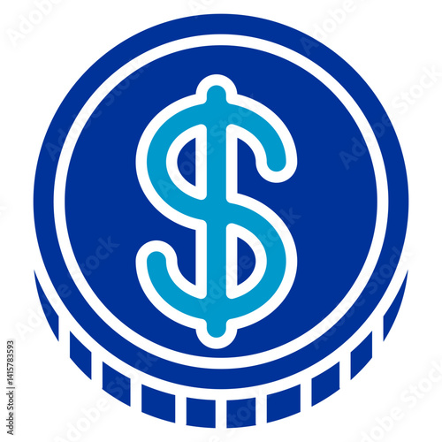 In Game Currency Vector Icon