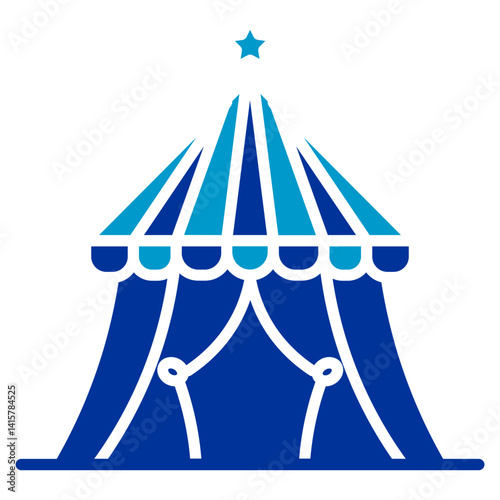Play Tent Vector Icon