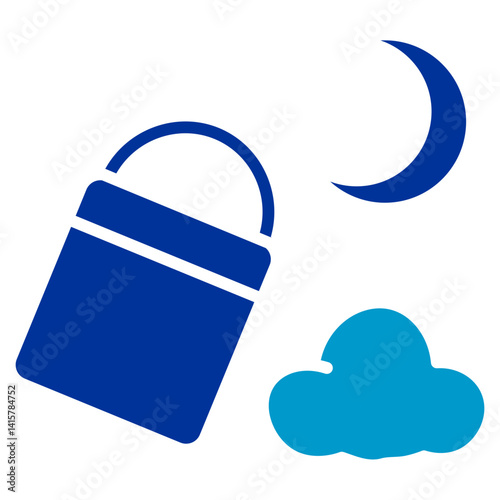 Baby Blanket Vector Icon