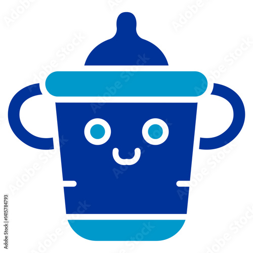 Baby Cup Vector Icon