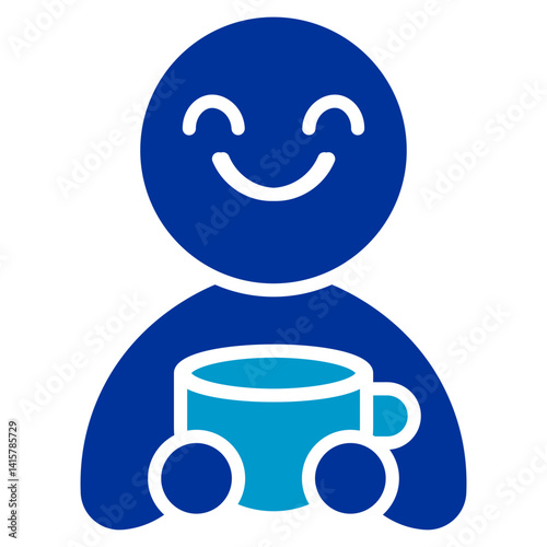 Coffee Enthusiast Vector Icon