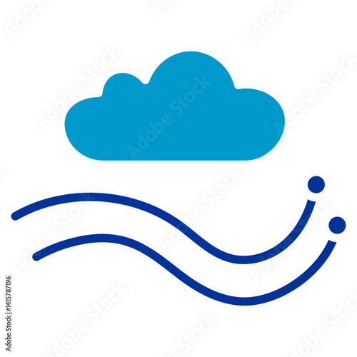 Data Stream Vector Icon
