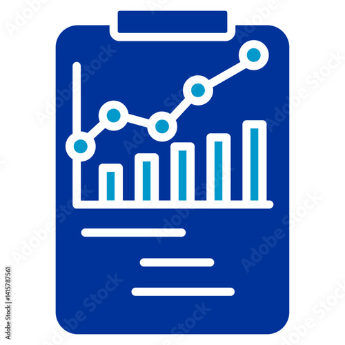 Predictive Reporting Vector Icon