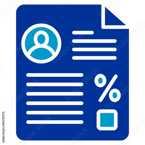 Transactional Data Vector Icon