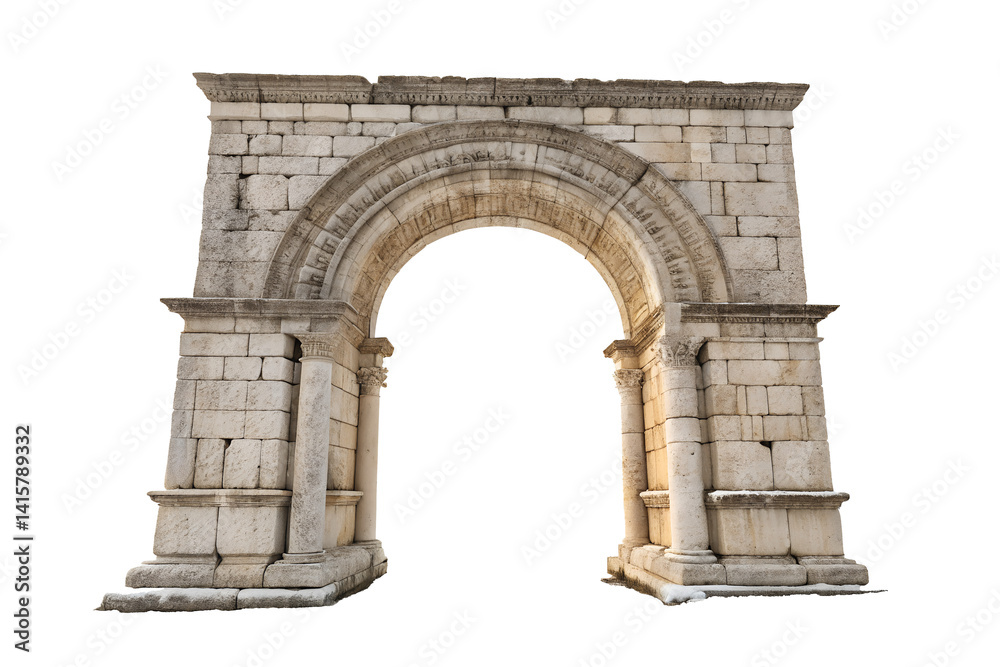 Obraz premium Ancient Stone Arch Ruins