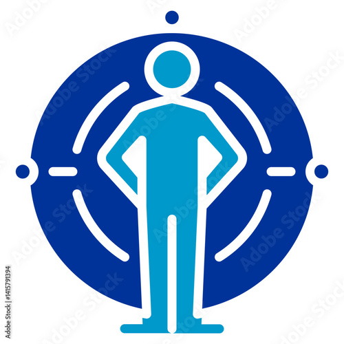 Building Confidence Vector Icon