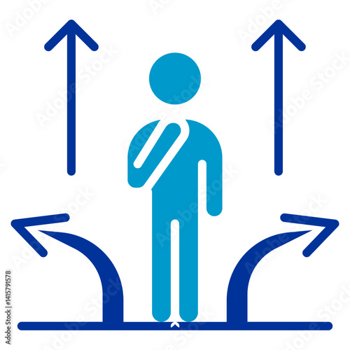 Ethical Decision Making Vector Icon