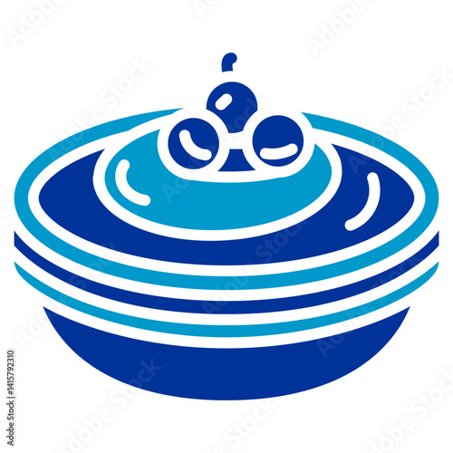 Baba Ganoush Vector Icon