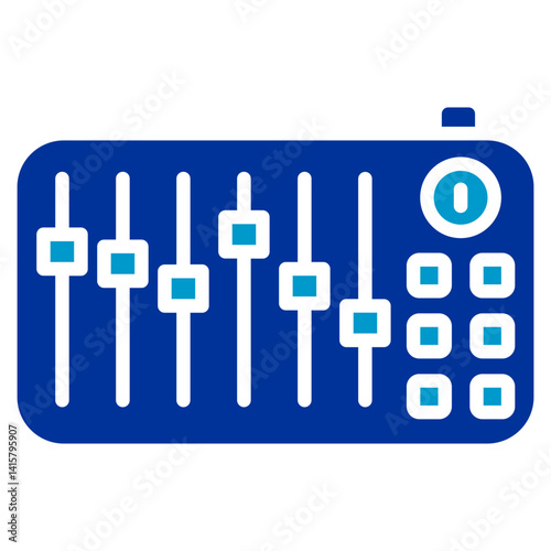 Sound Editing Suite Vector Icon