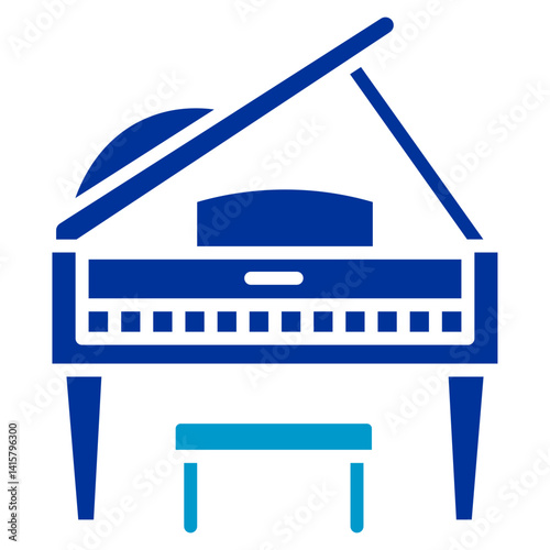 Music Instrument Store Vector Icon