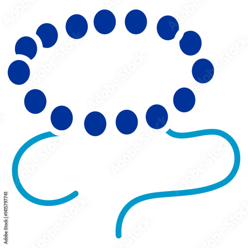 Tasbih Vector Icon