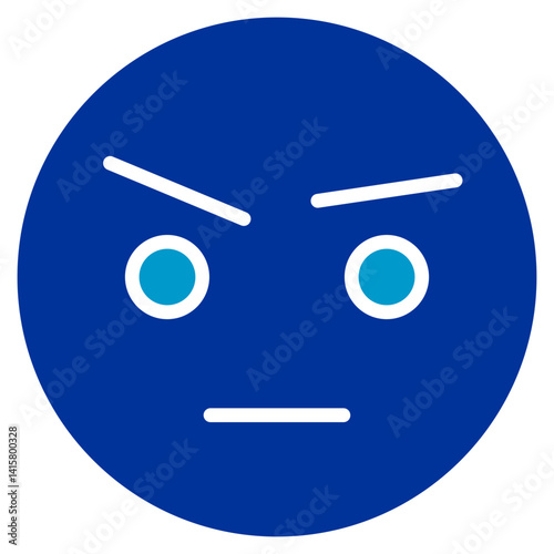 Face with Raised Eyebrow Vector Icon