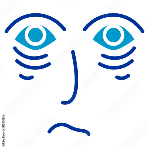 Face with Rolling Eyes Vector Icon