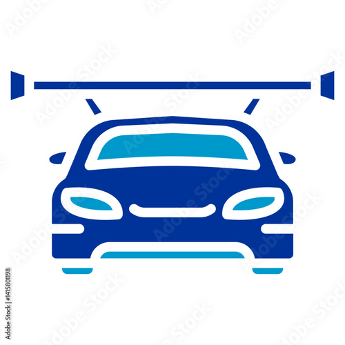 Aero Spoiler Vector Icon