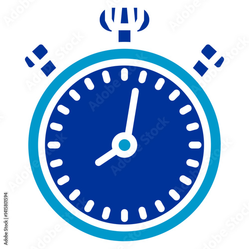 Split Timing Vector Icon