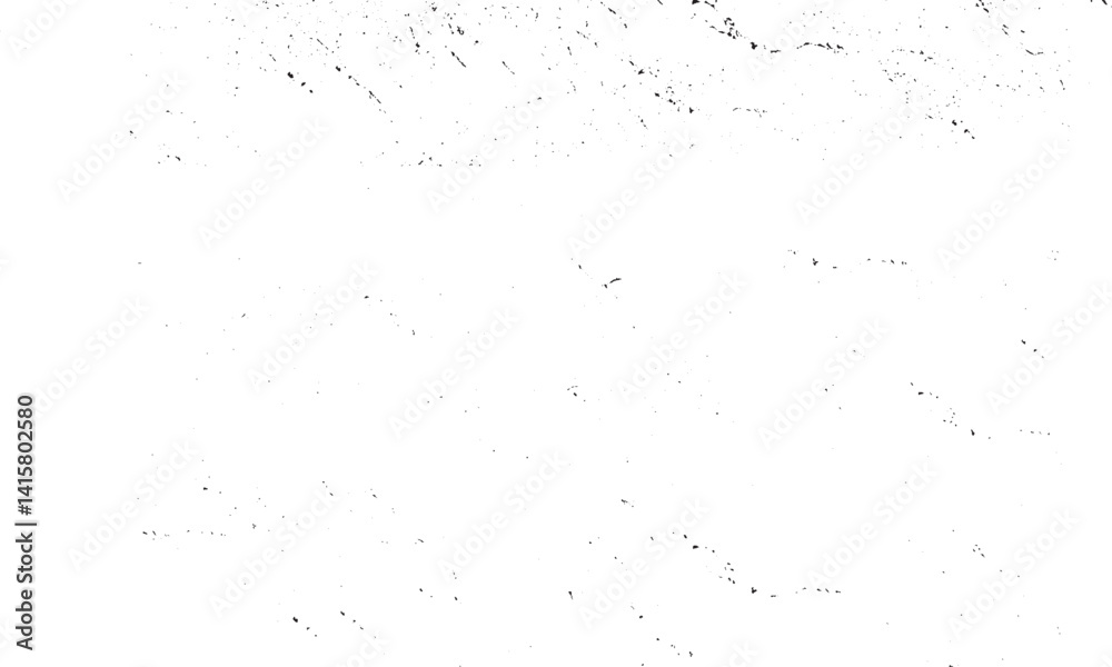 Dirt, grime and scratch overlay on transparent background. Old surface grunge texture abstract, grain, vintage, White background on cement floor texture.