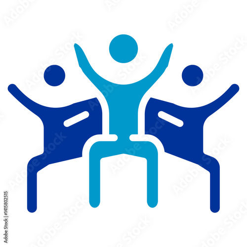 Paralympic Symbol Vector Icon