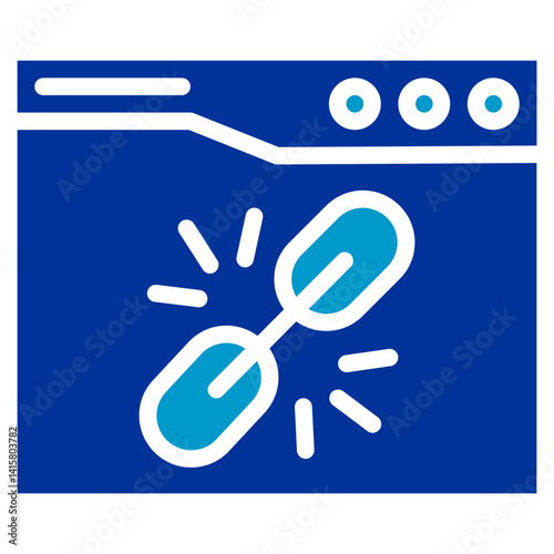 Link Building Vector Icon