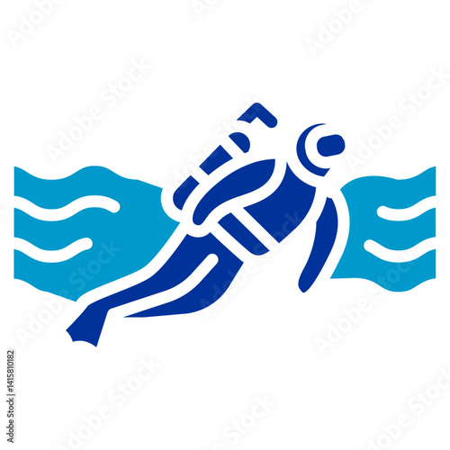 Underwater Adventure Vector Icon