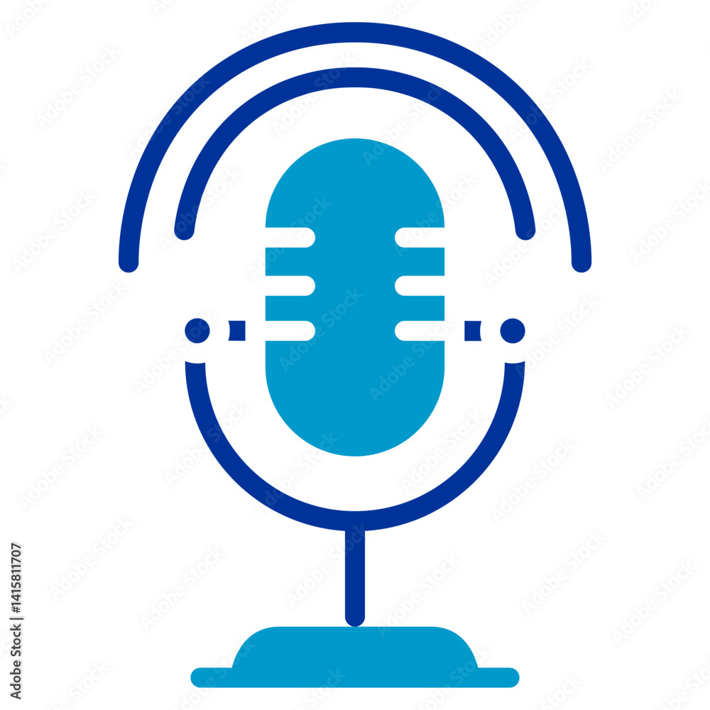 Live Broadcast Vector Icon Live Broadcast Vector Icon
