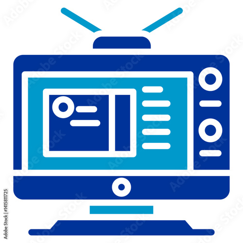 News Studio Vector Icon