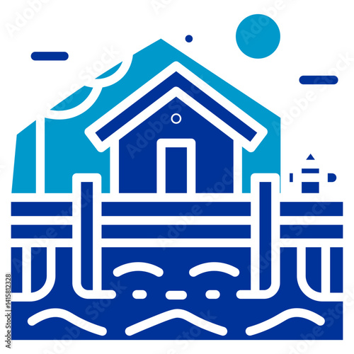Fishing Pier Icon