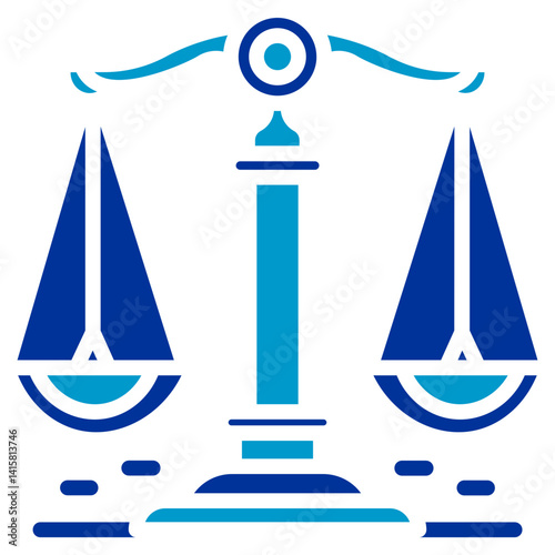 Crooked Scales Vector Icon