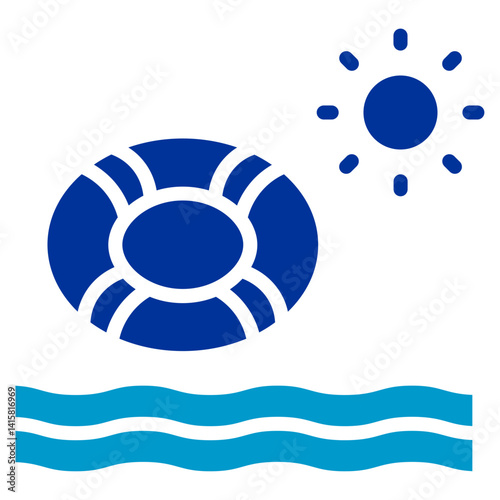 Inner Tube Vector Icon