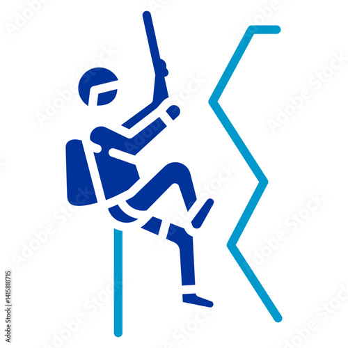 Climbing Sling Dyneema Vector Icon