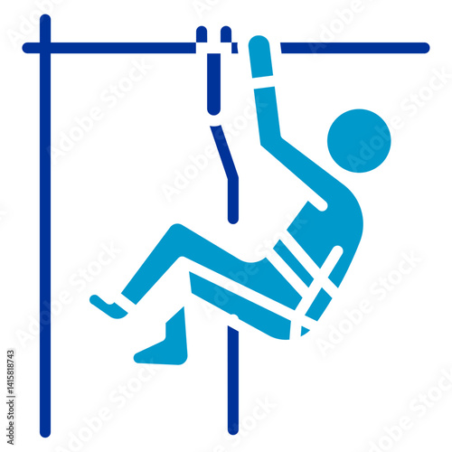 Climbing Tension Board Vector Icon