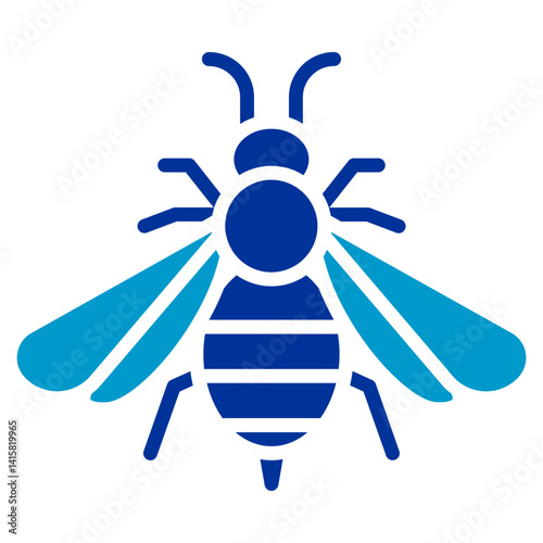 Bee Sting Allergy Vector Icon