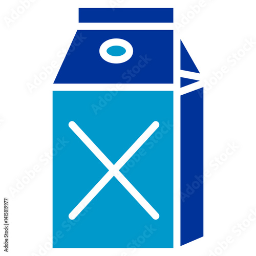 Dairy Intolerance Vector Icon