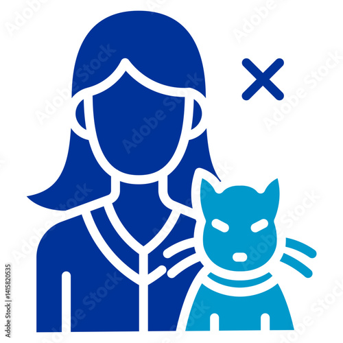 Pet Allergy Vector Icon