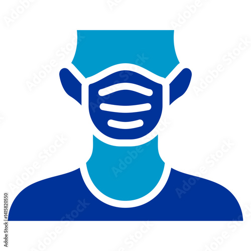 Respiratory Distress Vector Icon