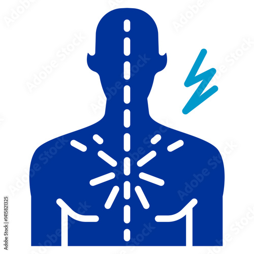 Scar Tissue Pain Vector Icon