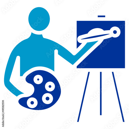 Art Therapy Vector Icon