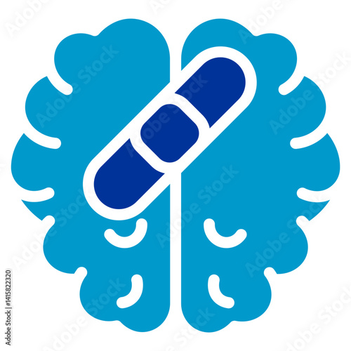 PTSD Therapy Vector Icon