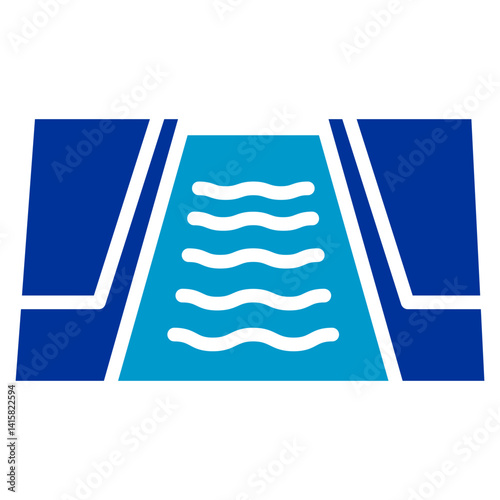 Canal Overflow Vector Icon