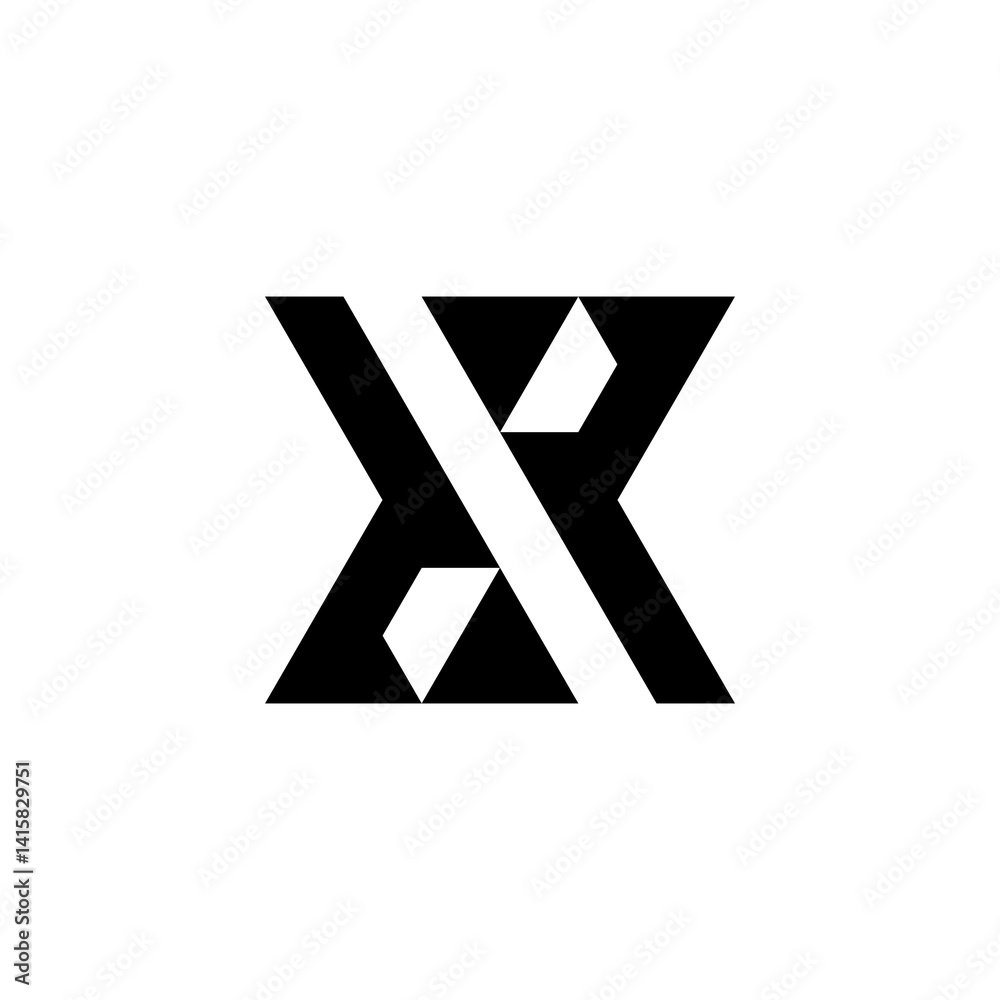 Fototapeta premium letter X logo