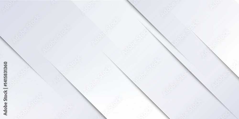 White background with beautiful abstract pattern, banner design